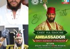 Actor Yul Edochie has officially been unveiled as the Ambassad0r and Deputy South-East Coordinat0r for the “Relax, Tinubu Is Fixing Nigeria”