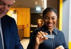 Conservative Party leader, Kemi Badenoch, joins staff for a morning shift at McDonald’s, posing for a selfie during her visit to the Ruislip outlet in west London