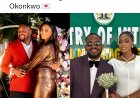 Big congratulations to BBNaija star, Cross, as he officially ties the knot with his wife