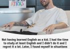Messi wishes he would have learned English earlier