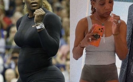 Serena Williams shows her body transformation in new phot