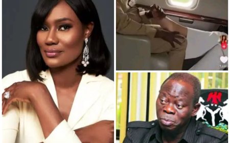 ‎According to reports, Nigerian Senator Representing Edo, Sen. Adams Oshiomhole has denied the viral video showing him on a private jet with a woman, claiming it is AI-generated