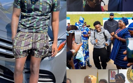 Kai Cenat Visits Makoko School With Lagos Governor Sanwo-Olu