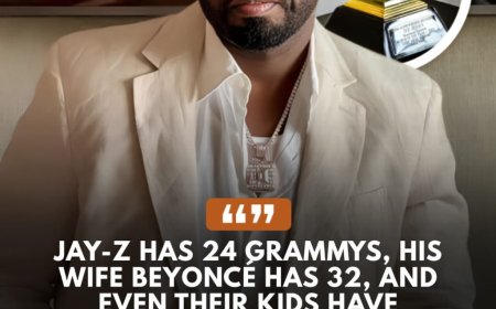 AY-Z HAS 24 GRAMMYS, HIS WIFE BEYONCE HAS 32, AND EVEN THEIR KIDS HAVE GRAMMYS. BUT 2PAC HAD NO GRAMMYS, WHICH TELLS YOU EVERYTHING ABOUT THE GRAMMYS - 50 CENT