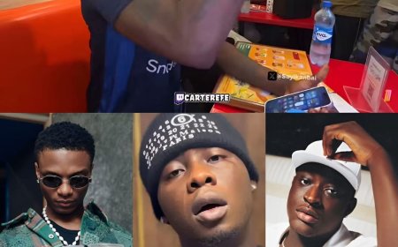 I promoted Wizkid music all through my career 0nly for him to give 20Milli0n naira to (G0d 0ver) Wizkid are you pr0ud of him now?