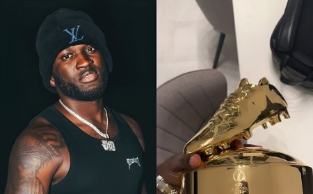 Victor Boniface proudly shows 0ff the Golden B00t he w0n in the Europa League days