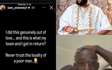 “I did this genuinely out of love… and this is what my team and I get in return? Never trust the loyalty of a poor man.