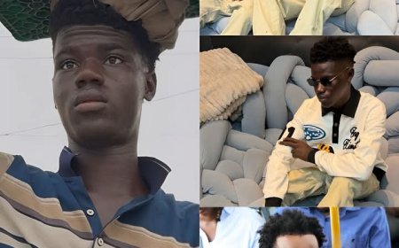 From Hawking soft drinks yesterday, to modeling for Yhemo Lee today.