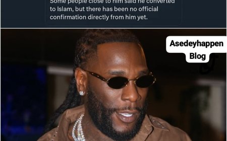 A muslim fan wants to know if Burna Boy will quit smoking now that he has converted to Islam