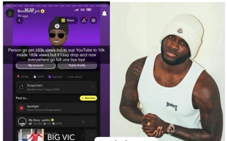 Nigerian footballer Victor Boniface has sparked reactions online after reportedly sharing a screenshot that revealed how much he earns on Snapchat