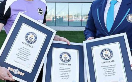 James Milner received three Guinness World Records this week