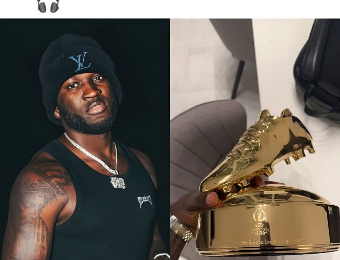 Victor Boniface proudly shows 0ff the Golden B00t he w0n in the Europa League days