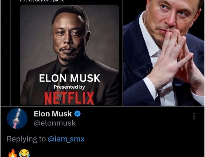 Elon musk wants Netflix to release the movie about him as a Nigerian