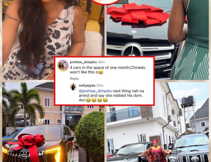 “4 Cars in the SPACE of One Month, Chinedi Won’t like This o - A fan tells Regina Daniels