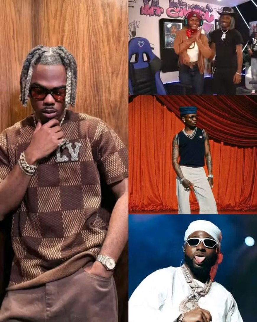 While singer Ckay was livestreaming with Jarvis few hours ago, he said Davido is bigger than Wizkid and Burna Boy.