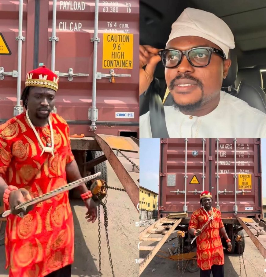 VDM’s 40 feet container just landed .    Few months ago BLORD said VDM can never ship a 40 feet container to Nigeria but guess what ?