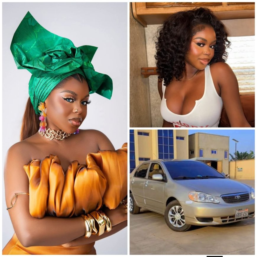 “How man go fine finish come dey drive Corolla? I was driving yesterday and saw one fine guy inside a car, looking good, with fine tattoos on his body