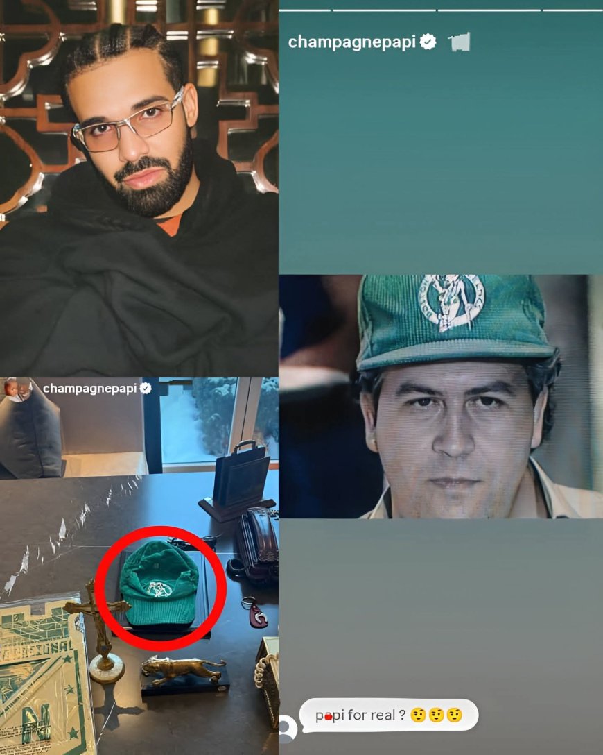 Drake has revealed that he recently purchased the famous hat believed to have been worn by the late Pablo Escobar.