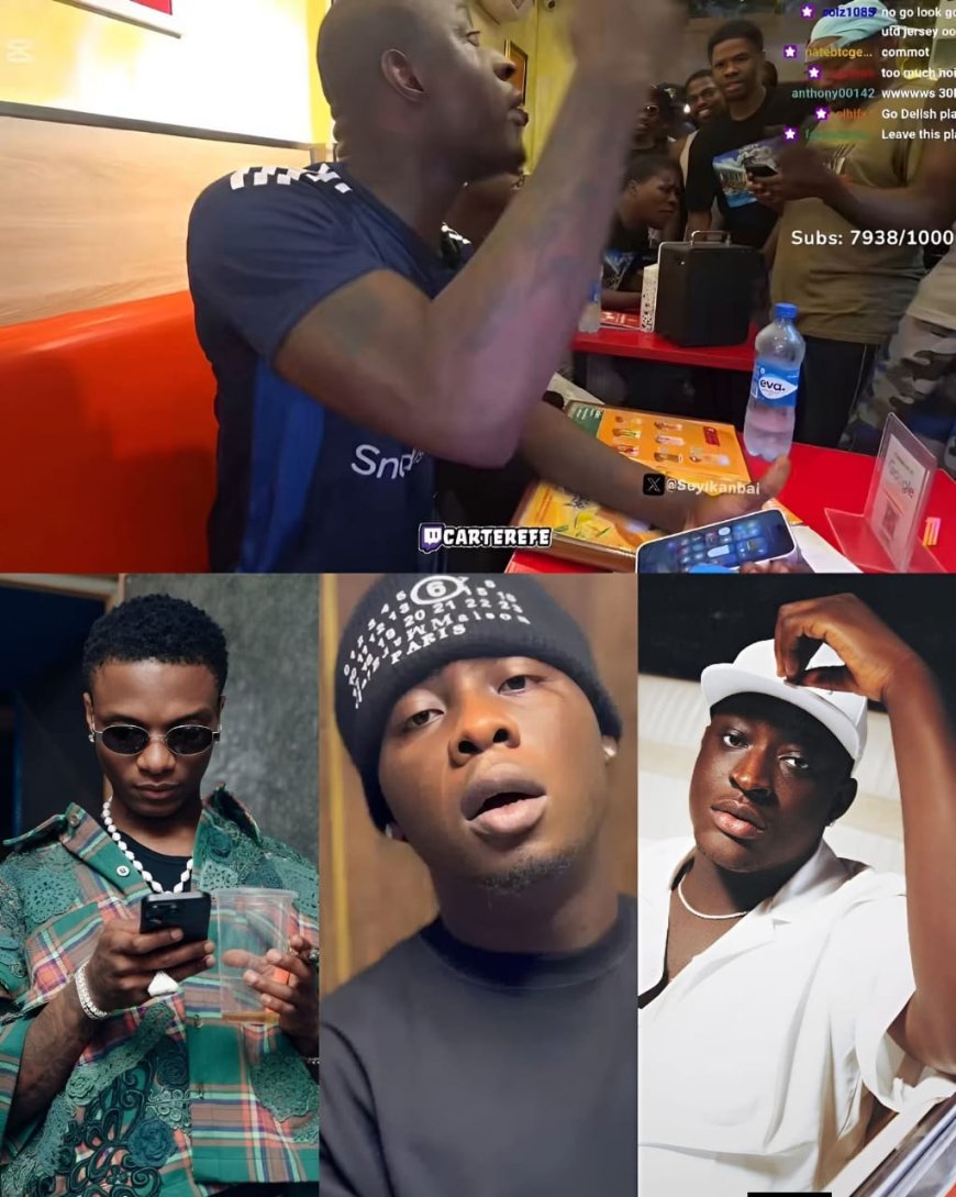 I promoted Wizkid music all through my career 0nly for him to give 20Milli0n naira to (G0d 0ver) Wizkid are you pr0ud of him now?