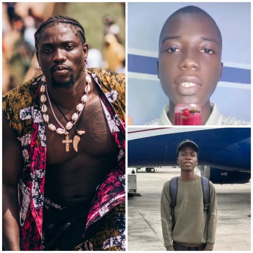 This young man is about to STUDY TECH in China all thanks to VDM. The kid did not even have a passport.