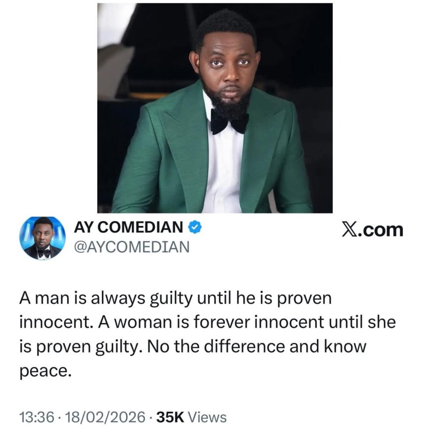 AY Makun Speaks on Double Standards Between Men and Women
