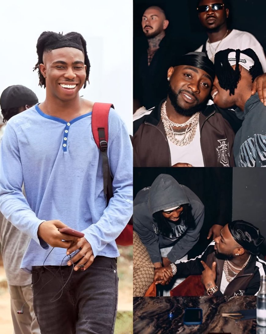 Davido & Fola just linked up and it l00ks like s0mething seri0us mìght be c00king between the two Nigerian artist