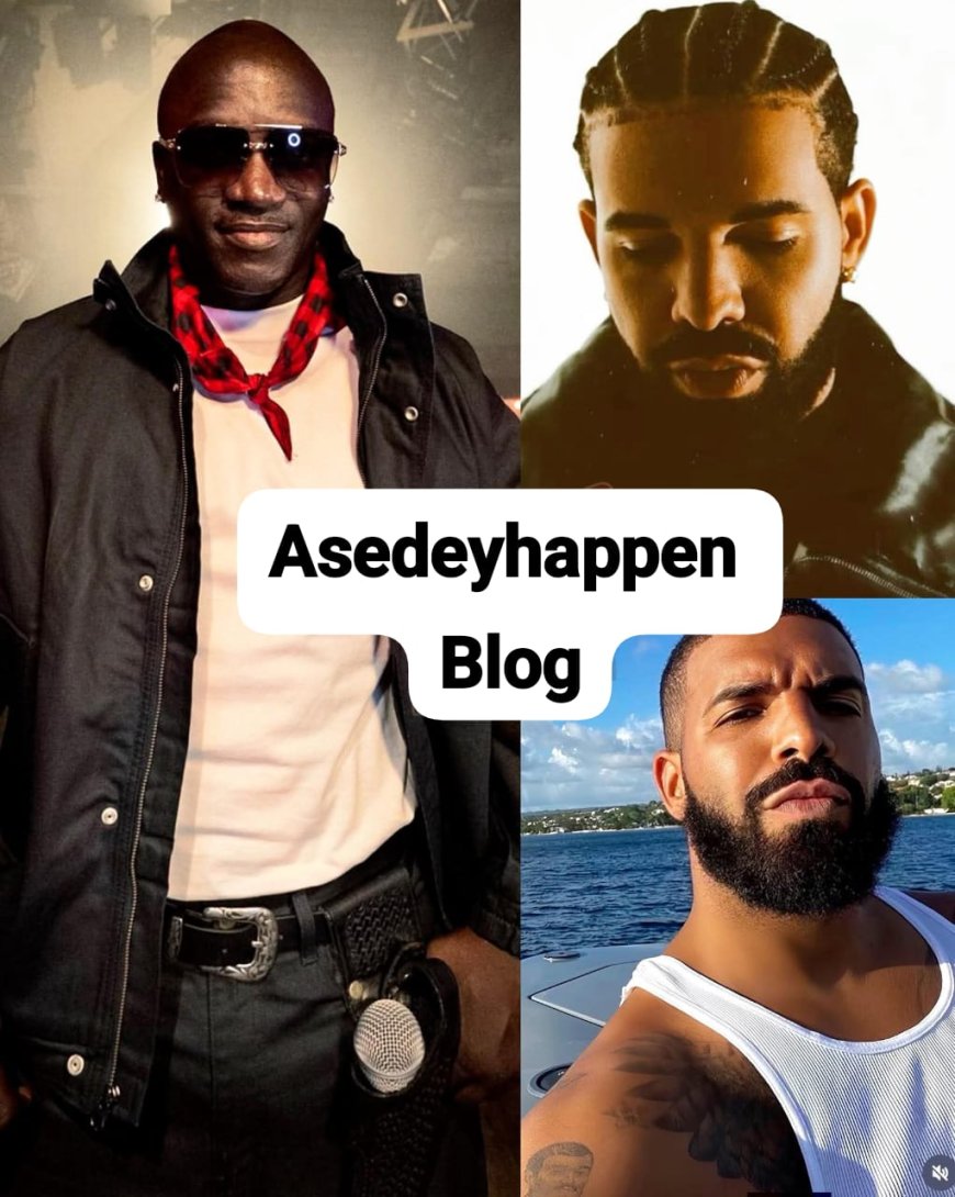 “In life, there are times we look back & regret that we didn’t take some bold steps. One of my b¡ggest regréts till date is refusing to sign Drake in 2004, because I felt Drake sounded like Eminem. I still regrét it now because Drake has turned out to be one of the biggest artistes of all time” — AKON