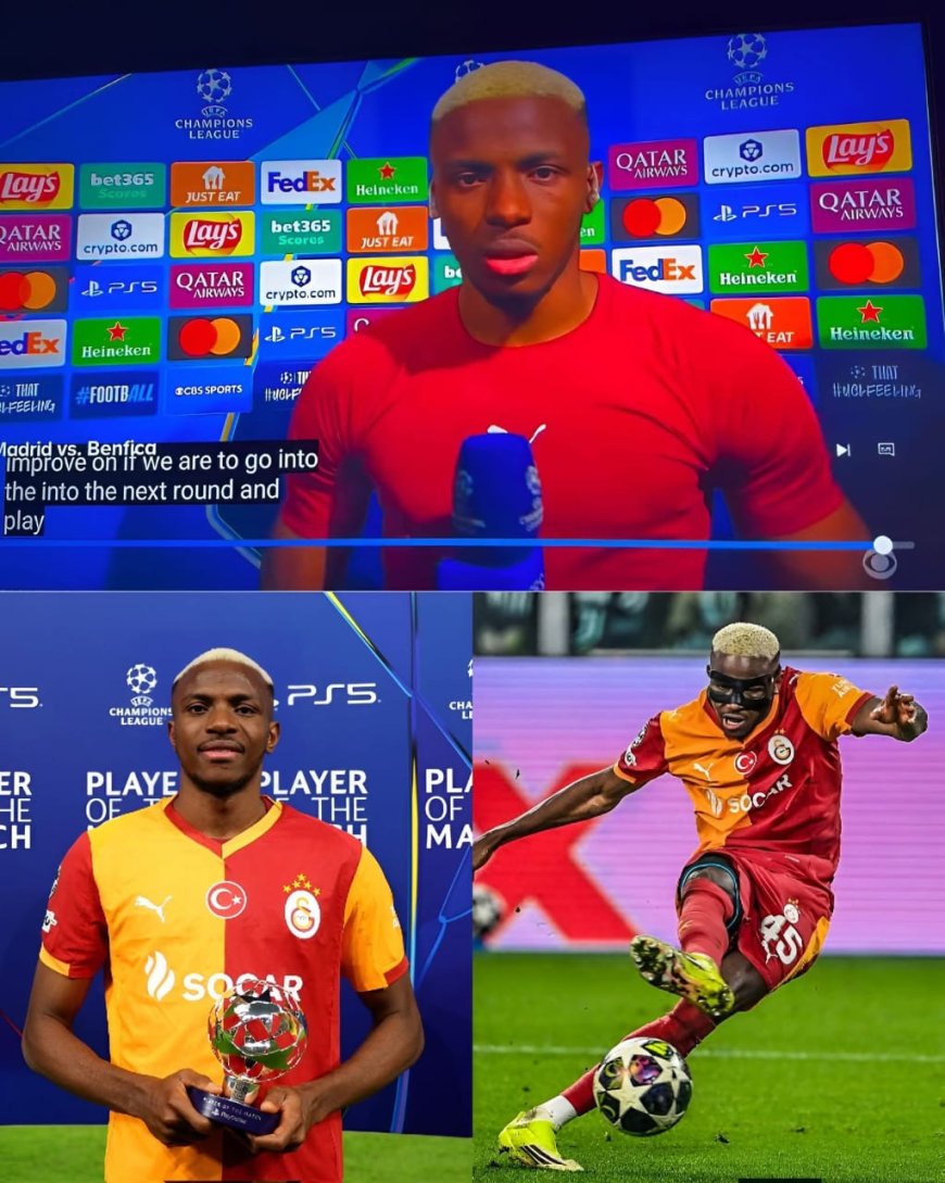 Victor Osimhen has won his 4th Man of the Matçh award this season