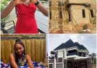Congratulations to Nollywood actress Adakirikiri as she just completed her family house in her village