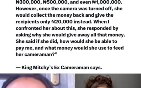 Ex-Cameraman Accuses King Mitchy of Allegedly Faking Giveaways