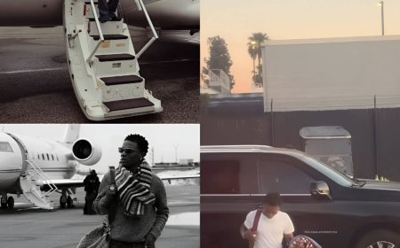 Wizkid has returned to Nigeria and fans already believe something special is loading