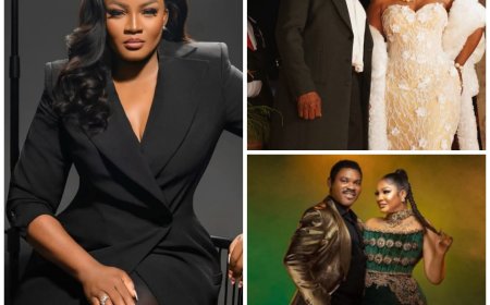 Nigerian feminist didn't see this coming ????   Omotola in an interview was asked about her take on divorce, she revealed something sh0cking, here is what she said “My husband is a very selfless person and has no ego. I've been married to him for over 30 years and never fought over a girl”