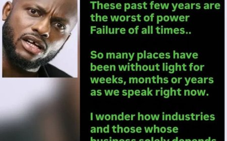 Nigerian comedian I Go Save has taken to social media to express frustration over the country’s electricity situation