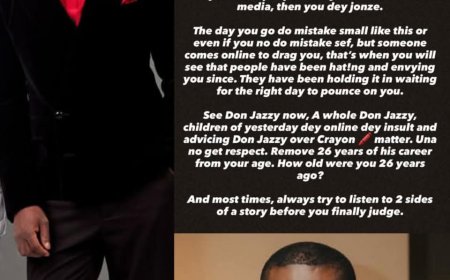 “If You Think People Love You Online, You Dey Jonze” — Tunde Ednut Says As He Defends Don Jazzy Amid Criticism