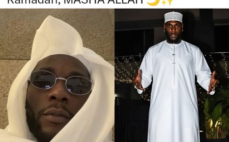 Eìd Mubarak to Burna Boy and Muslims all around the world