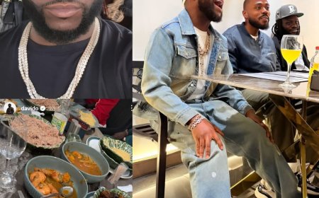 Davido is already setting the tone in London as the countdown to his 5ive European Tour begins