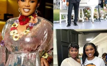 Nigerians uncomfortable as lyabo Ojo dances with K1 the ultimate as he celebrates 50 years on stage