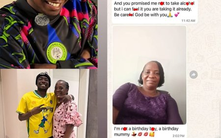 Shank C0mics shares hilarious chat with his mum after she accused him of drinking alc0h0