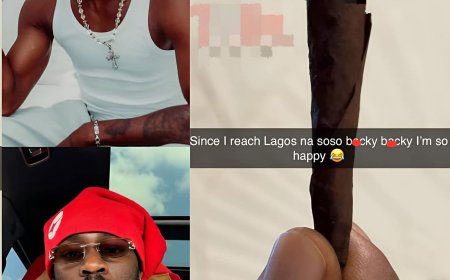OmahLay makes a shocking revelati0n after returning to Lagos