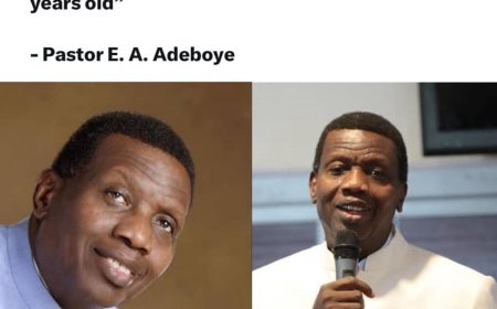 “P00r People Called My Father P00r” — Pastor E. A. Adeboye Shares Humble Childhood Story