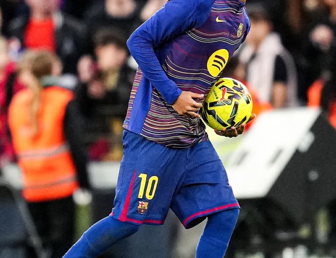 Lamine Yamal has scored his first professional hat trick yesterday