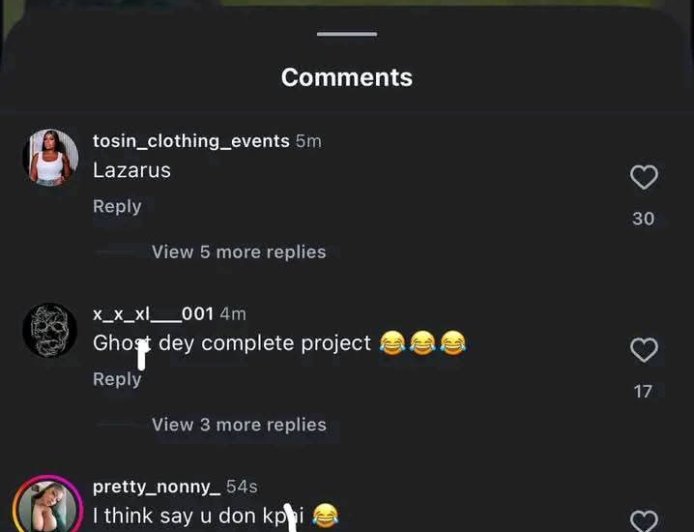 Nigerans react as King Mitchy resurrects from death