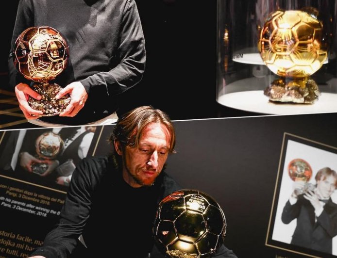 Luka Modric has donated his Ballon d'Or to the Milan Museum