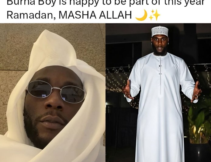 Eìd Mubarak to Burna Boy and Muslims all around the world