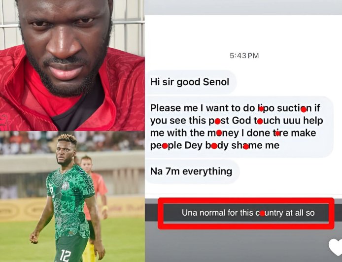 Legendary f00tballer Victor Boniface - Shares messages of a lady that sent him her pa!n and her b!ll too.  ₦7M to fix what pe0ple said ab0ut her b0dy…