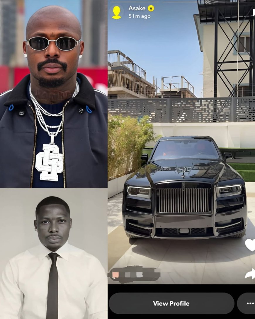 Singer Asake reportedly acquires a brand new R0lls R0yce Cullinan w0rth thousands of d0llars.