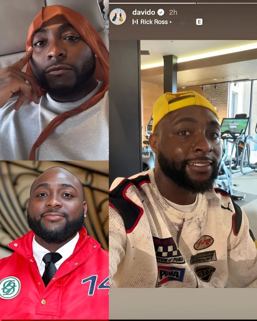 Davido spotted back in the gym as 0perati0n Six Packs begins again.  After dominating the charts, 0BO is now focusing on body goals, too