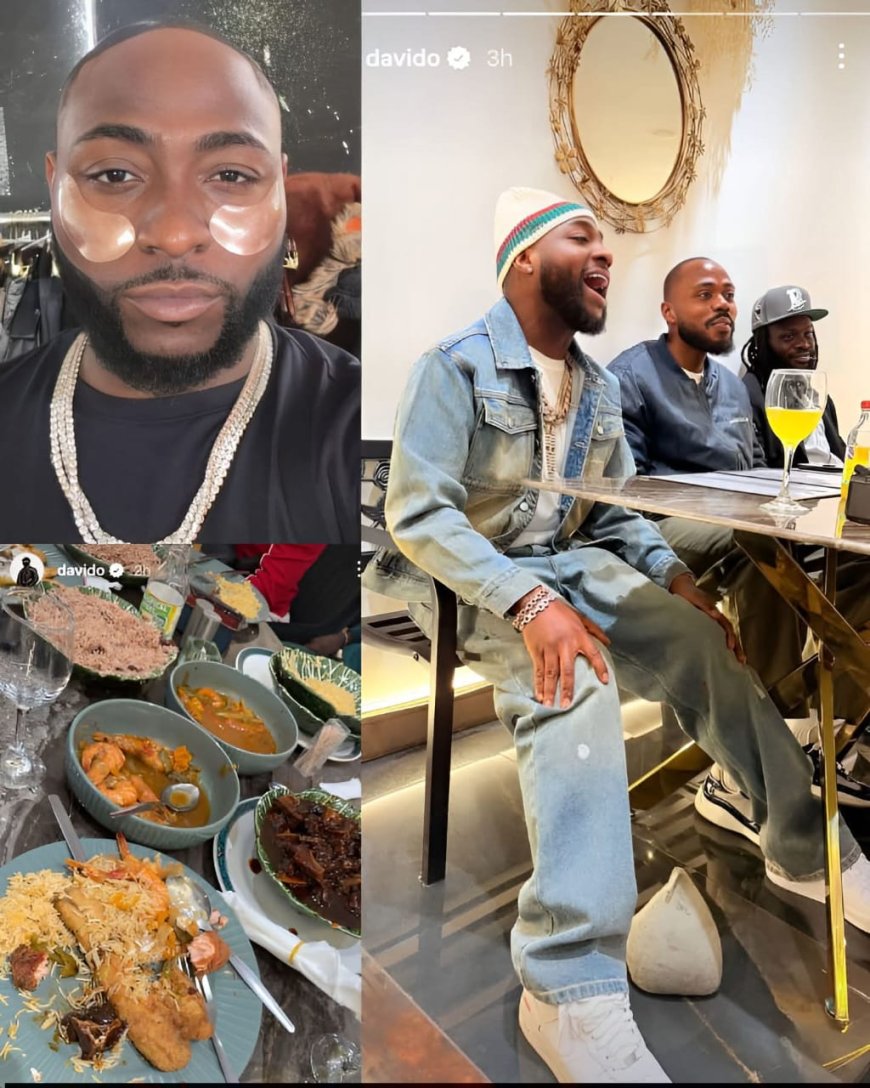 Davido is already setting the tone in London as the countdown to his 5ive European Tour begins