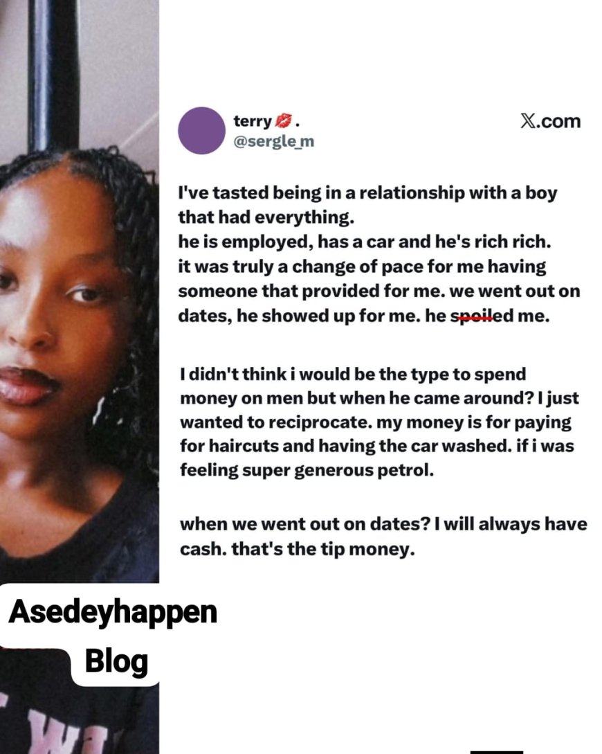 “Dating a Rich Man Changed Me, I Even Started Spending on Him” — Lady Shares Experien