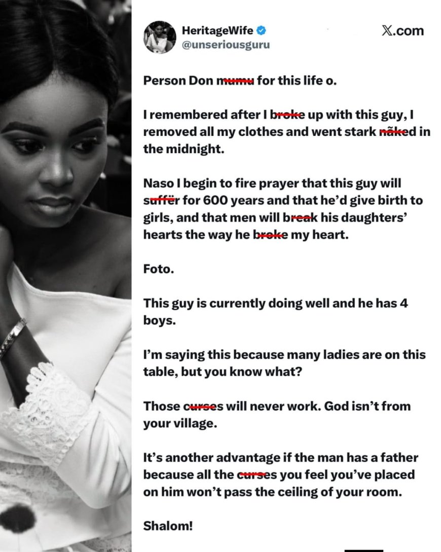 “I Cursed My Ex in Midnight Prayers… But Nothing Happened” — Lady Shares Experience